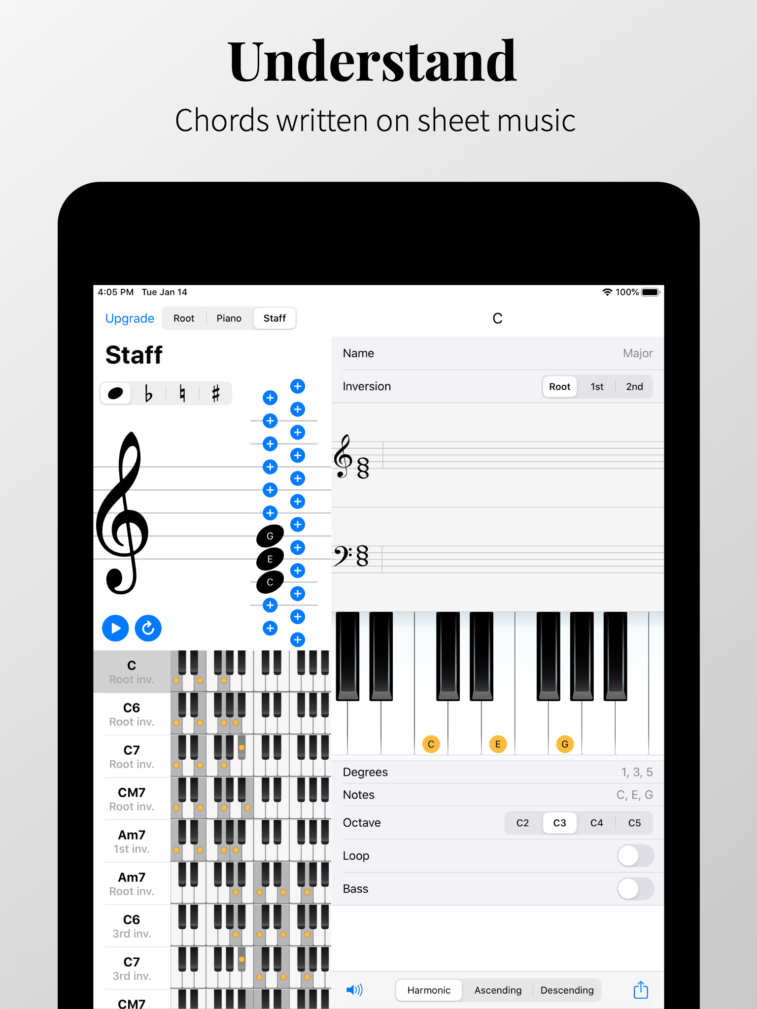 Piano Chords and Scales screenshot